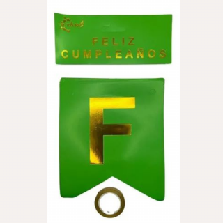 Feliz cumpleaños Verde